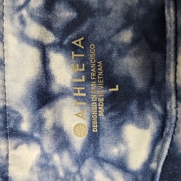 Athleta Chaturanga Tie Dye Tights - Picture 4 of 5